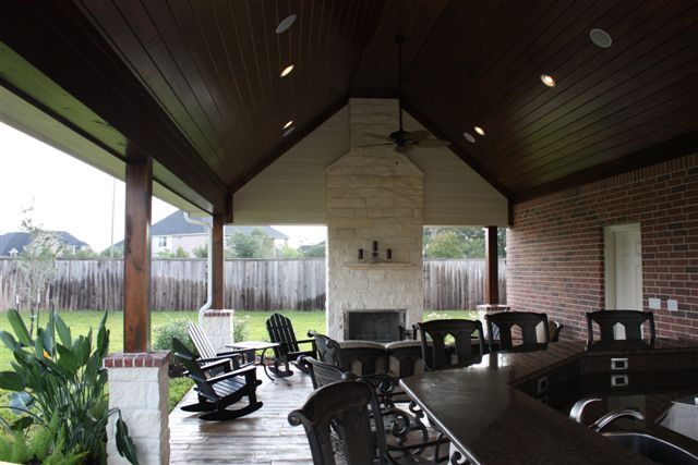 outdoor kitchens - Houston Outdoor Patio Outdoor Kitchen