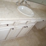 Bathroom remodeling in Houston - Renovated bathroom with stylish tile work