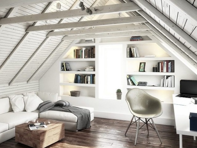 Attic Conversion Houston - Attic Living Area