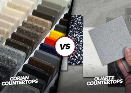 Corian vs Quartz Countertops