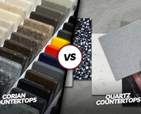 Corian vs Quartz Countertops