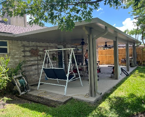 Houston Aluminum Patio Covers - Unique Builders Texas